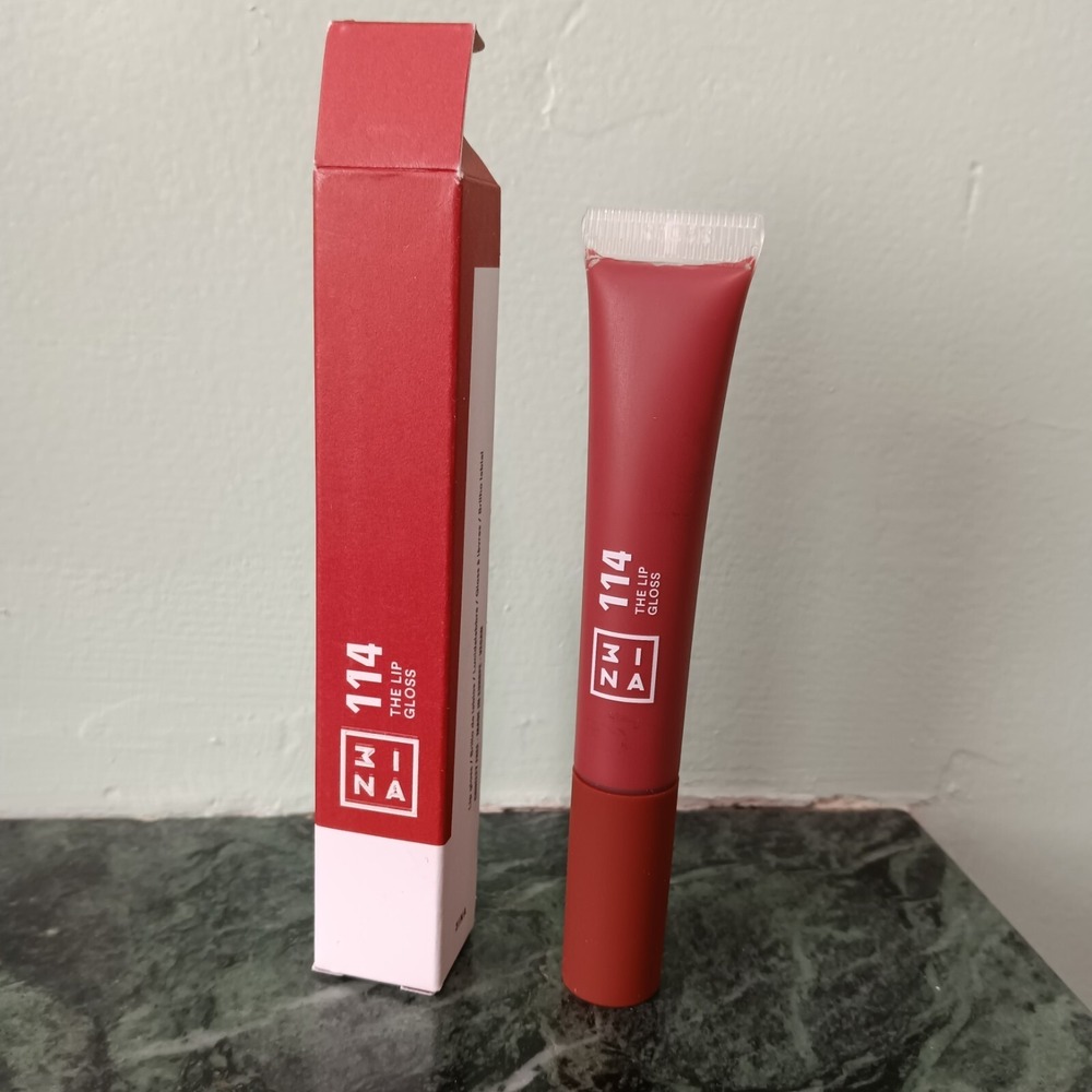 3INA The Lip Gloss #114 8.0ml/0.27 fl. oz. Cruelty Free and Vegan (NEW IN BOX)